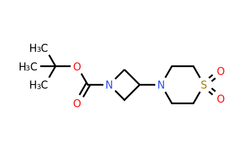 CAS 1257293-65-4 | tert-Butyl 3-(1,1-dioxidothiomorpholino)azetidine-1-carboxylate