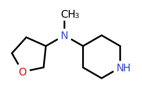 CAS 1257293-66-5 | N-Methyl-N-(tetrahydrofuran-3-yl)piperidin-4-amine