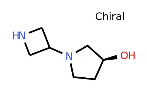 CAS 1257293723 (3S)1(azetidin3yl)pyrrolidin3ol Synblock