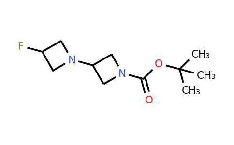 CAS 1257293-81-4 | tert-Butyl 3-(3-Fluoroazetidin-1-yl)azetidine-1-carboxylate
