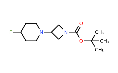 CAS 1257293-82-5 | tert-Butyl 3-(4-fluoro-1-piperidyl)azetidine-1-carboxylate