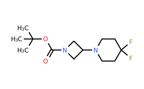 CAS 1257293-84-7 | tert-Butyl 3-(4,4-difluoro-1-piperidyl)azetidine-1-carboxylate
