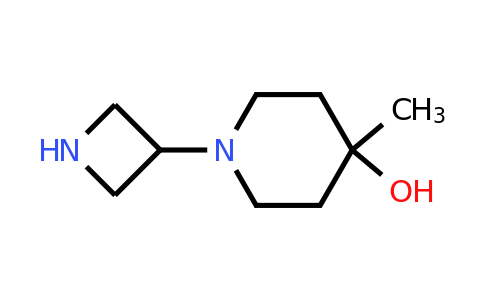 1-(Azetidin-3-yl)-4-methylpiperidin-4-ol