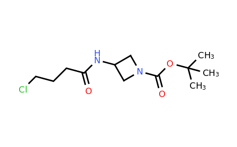 CAS 1257294-06-6 | tert-Butyl 3-(4-chlorobutanoylamino)azetidine-1-carboxylate