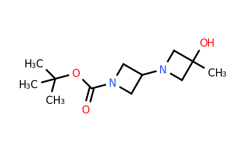 CAS 1257294-14-6 | tert-Butyl 3-(3-hydroxy-3-methyl-azetidin-1-yl)azetidine-1-carboxylate