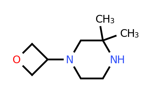 3,3-dimethyl-1-(oxetan-3-yl)piperazine