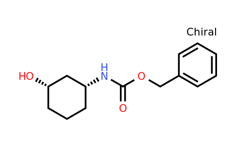 CAS 1257303-72-2 | benzyl N-[(1R,3S)-3-hydroxycyclohexyl]carbamate