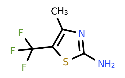 CAS 1257329-71-7 | 4-Methyl-5-(trifluoromethyl)-1,3-thiazol-2-amine