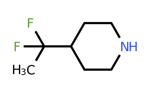 CAS 1257379-92-2 | 4-(1,1-difluoroethyl)piperidine