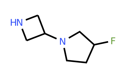 CAS 1257384-26-1 | 1-(azetidin-3-yl)-3-fluoro-pyrrolidine
