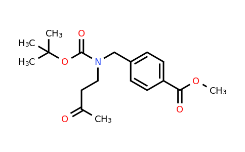 CAS 1257403-89-6 | Methyl 4-(((tert-butoxycarbonyl)(3-oxobutyl)amino)methyl)benzoate