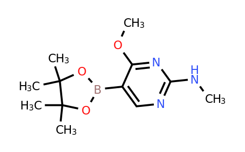 CAS 1257432-10-2 | 4-Methoxy-N-methyl-5-(4,4,5,5-tetramethyl-1,3,2-dioxaborolan-2-YL)pyrimidin-2-amine