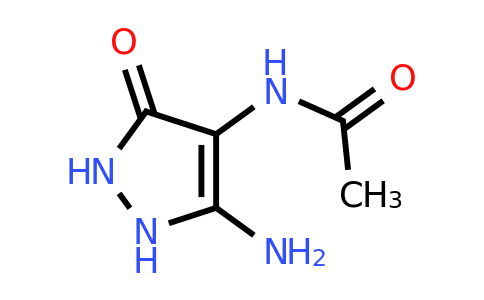 CAS 1257440-44-0 | N-(5-Amino-3-oxo-2,3-dihydro-1H-pyrazol-4-yl)acetamide