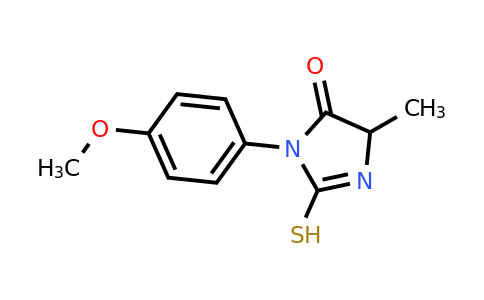 CAS 125751-03-3 | 1-(4-methoxyphenyl)-4-methyl-2-sulfanyl-4,5-dihydro-1H-imidazol-5-one