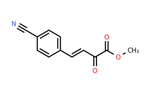 CAS 1257520-11-8 | (E)-Methyl 4-(4-cyanophenyl)-2-oxobut-3-enoate