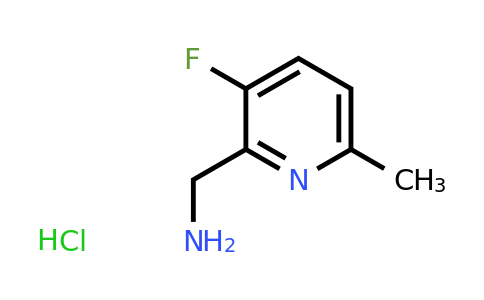 CAS 1257535-11-7 | (3-Fluoro-6-methylpyridin-2-yl)methanamine hydrochloride