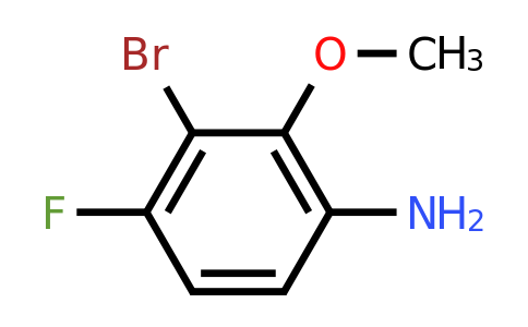CAS 1257535-12-8 | 3-Bromo-4-fluoro-2-methoxyaniline