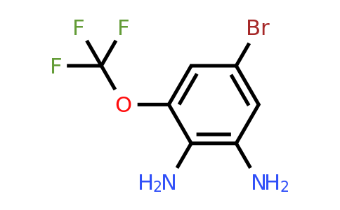 CAS 1257535-16-2 | 1-Bromo-3,4-diamino-5-(trifluoromethoxy)benzene