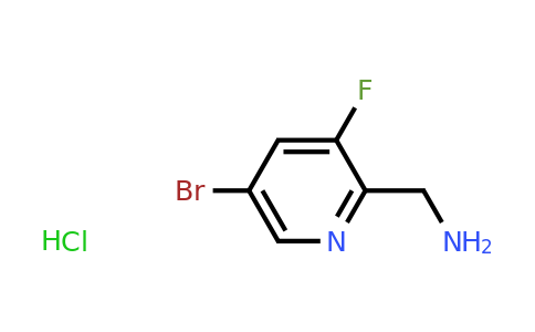 CAS 1257535-19-5 | (5-bromo-3-fluoropyridin-2-yl)methanamine hydrochloride