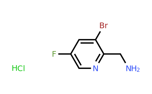 CAS 1257535-21-9 | (3-bromo-5-fluoropyridin-2-yl)methanamine hydrochloride
