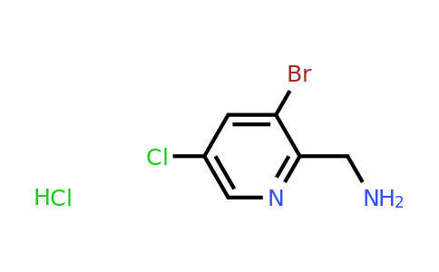 CAS 1257535-43-5 | (3-bromo-5-chloropyridin-2-yl)methanamine hydrochloride