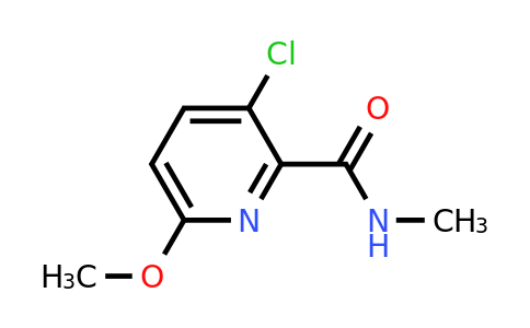 CAS 1257535-58-2 | 3-Chloro-6-methoxy-N-methylpicolinamide