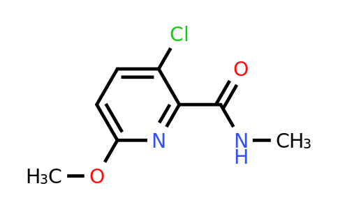 3-Chloro-6-methoxy-N-methylpicolinamide