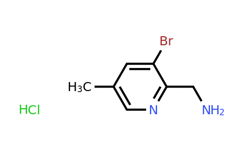CAS 1257535-62-8 | (3-bromo-5-methylpyridin-2-yl)methanamine hydrochloride