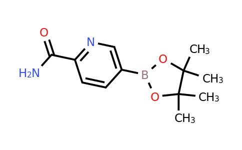 CAS 1257553-74-4 | 5-(4,4,5,5-Tetramethyl-1,3,2-dioxaborolan-2-YL)picolinamide