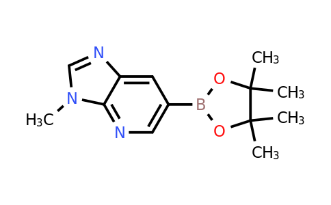 CAS 1257554-02-1 | 3-Methyl-6-(4,4,5,5-tetramethyl-1,3,2-dioxaborolan-2-YL)-3H-imidazo[4,5-B]pyridine