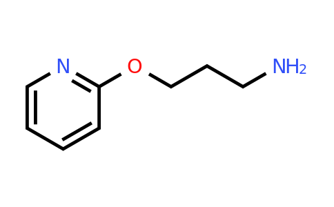 CAS 125767-31-9 | 3-(Pyridin-2-yloxy)propan-1-amine