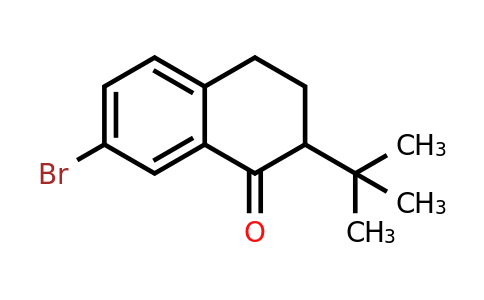 CAS 1257832-90-8 | 7-bromo-2-(tert-butyl)-3,4-dihydronaphthalen-1(2H)-one