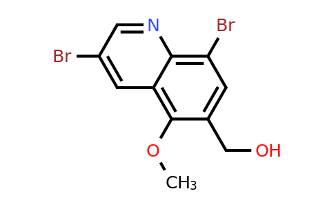CAS 1257833-18-3 | (3,8-Dibromo-5-methoxyquinolin-6-yl)methanol