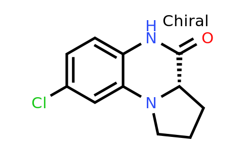 CAS 1257847-00-9 | (S)-8-Chloro-1,2,3,3a-tetrahydropyrrolo[1,2-a]quinoxalin-4(5H)-one