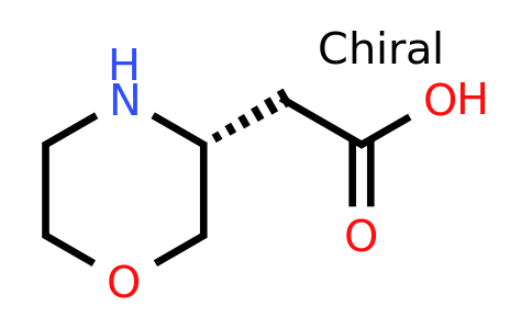 CAS 1257848-43-3 | (R)-Morpholin-3-YL-acetic acid