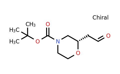 CAS 1257850-93-3 | (2S)-2-(2-Oxoethyl)-4-morpholinecarboxylic acid tert-butyl ester
