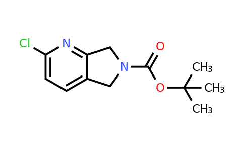CAS 1257854-60-6 | Tert-butyl 2-chloro-5H-pyrrolo[3,4-B]pyridine-6(7H)-carboxylate