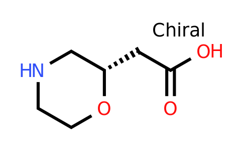 CAS 1257854-99-1 | (S)-2-Morpholineacetic acid