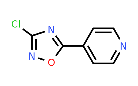 CAS 1257878-69-5 | 4-(3-Chloro-1,2,4-oxadiazol-5-YL)pyridine