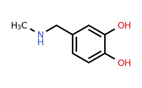 CAS 125789-62-0 | 4-((Methylamino)methyl)benzene-1,2-diol