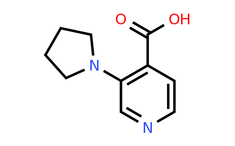 CAS 1257901-68-0 | 3-(pyrrolidin-1-yl)pyridine-4-carboxylic acid