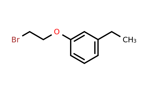 CAS 125797-09-3 | 1-(2-bromoethoxy)-3-ethylbenzene