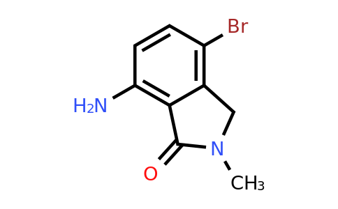 CAS 1257996-53-4 | 7-Amino-4-bromo-2-methyl-2,3-dihydro-isoindol-1-one