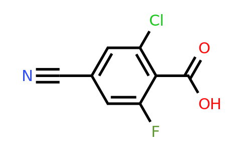 CAS 1258298-29-1 | 2-chloro-4-cyano-6-fluorobenzoic acid
