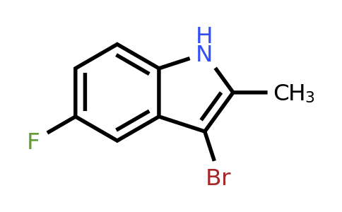 CAS 1258401-58-9 | 3-bromo-5-fluoro-2-methyl-1H-indole