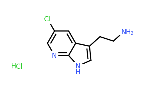 CAS 1258504-40-3 | 2-{5-chloro-1H-pyrrolo[2,3-b]pyridin-3-yl}ethan-1-amine hydrochloride