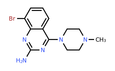 CAS 1258630-98-6 | 8-Bromo-4-(4-methylpiperazin-1-yl)quinazolin-2-amine