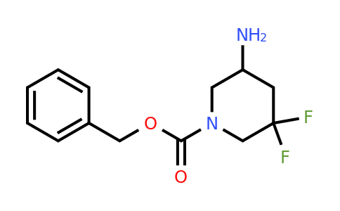 CAS 1258637-82-9 | benzyl 5-amino-3,3-difluoropiperidine-1-carboxylate
