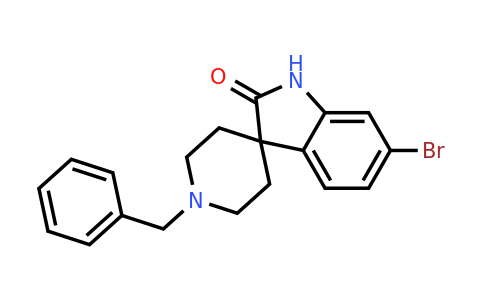 CAS 1258638-01-5 | 1'-benzyl-6-bromo-1,2-dihydrospiro[indole-3,4'-piperidin]-2-one