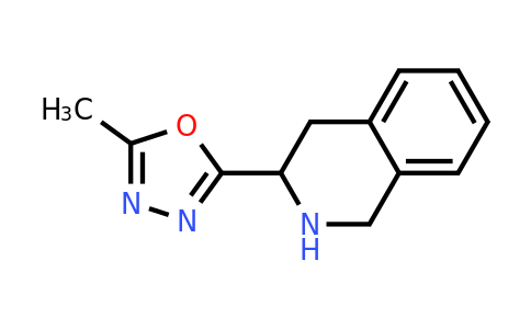 CAS 1258639-40-5 | 3-(5-Methyl-1,3,4-oxadiazol-2-yl)-1,2,3,4-tetrahydroisoquinoline